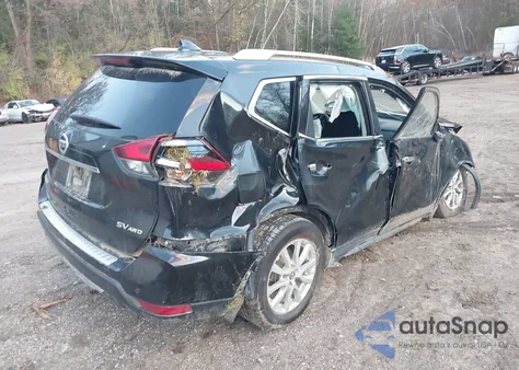 2019 Nissan Rogue Sv from USA, damaged, VIN KNMAT2MV1KP533353